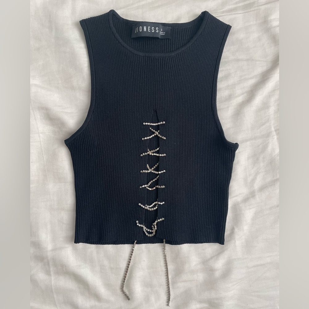 LIONESS Hilton tank / crop top / like new